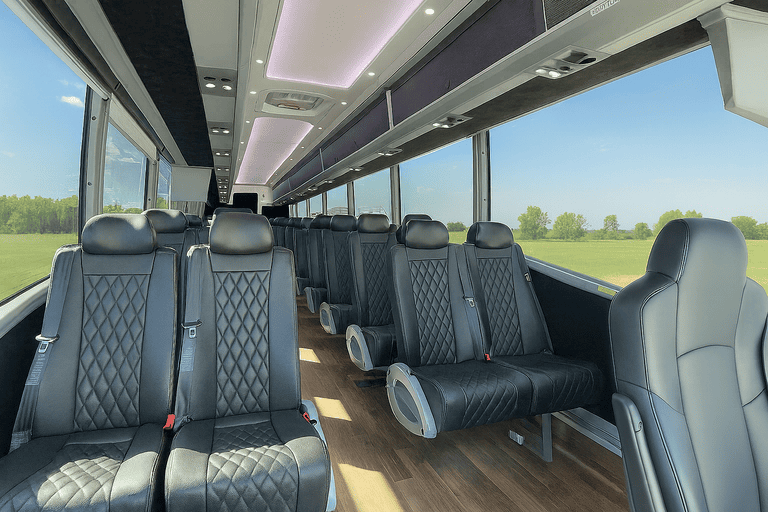 coach bus in Clarksville