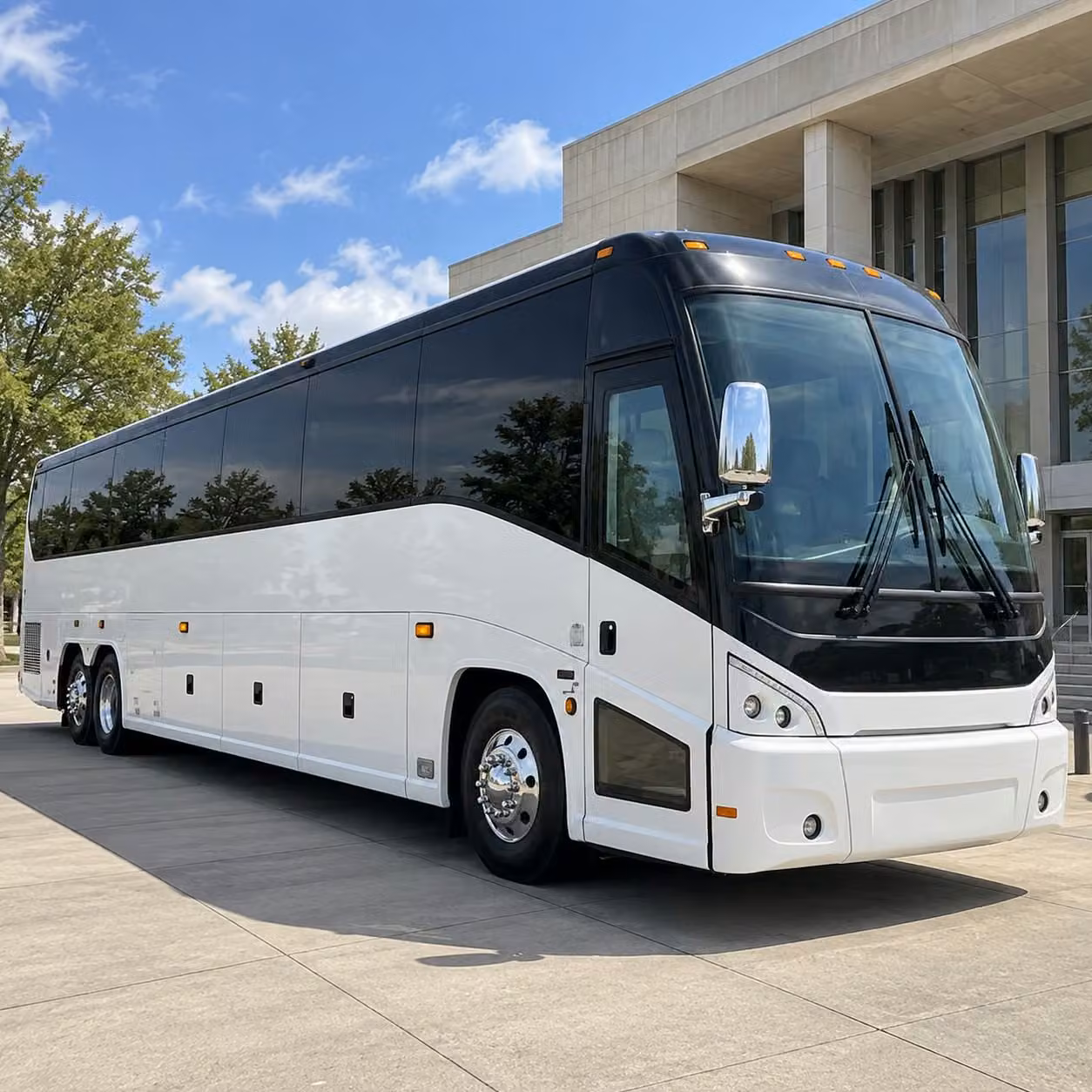 charter bus rentals for fort campbell troop movements and base transfers