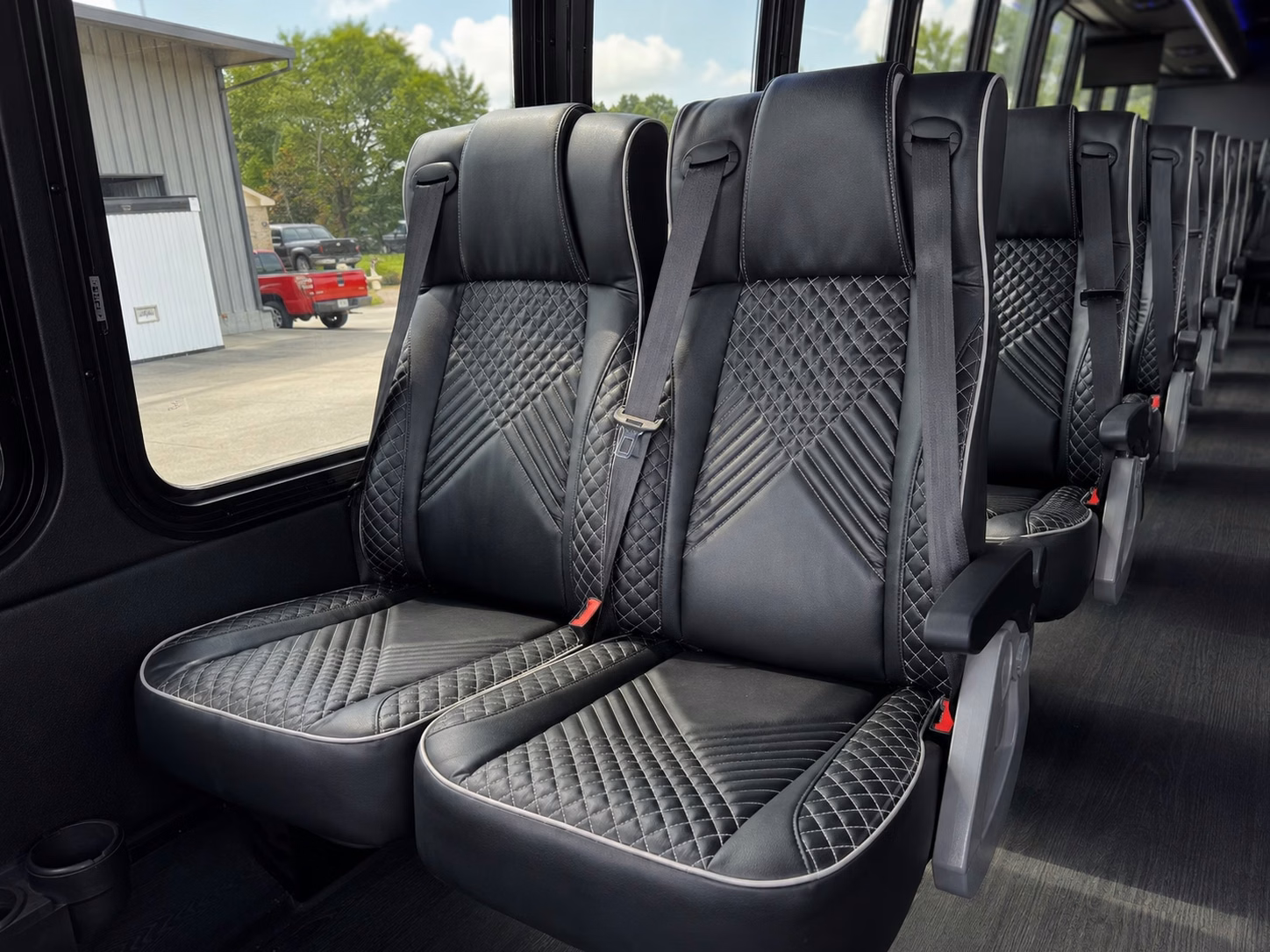 clarksville charter bus interior