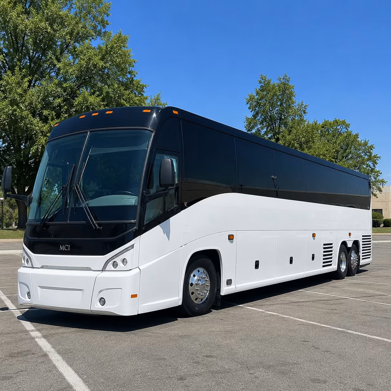 long distance military and government charter bus rentals from clarksville